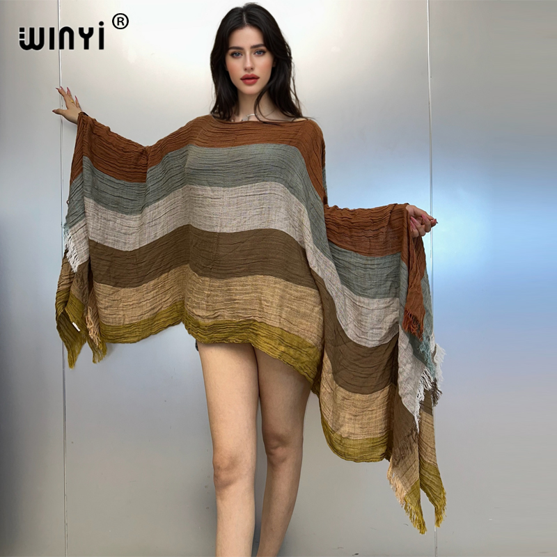 WINYI Gaun Malam Pakaian Panta - Cover Up Kaftan ulasan dan harga