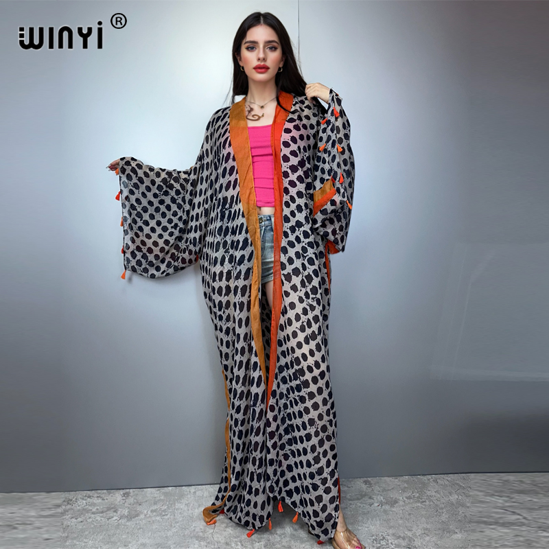 WINYI Pakaian Musim Panas Kimo - Cover Up Kaftan ulasan dan harga
