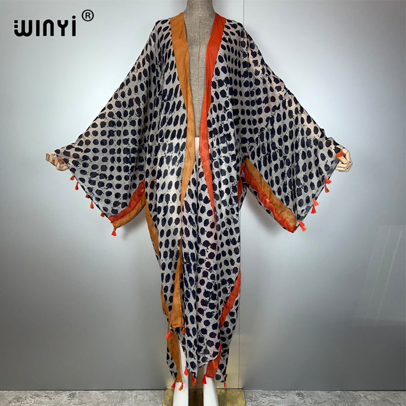 WINYI Pakaian Musim Panas Kimo - Cover Up Kaftan ulasan dan harga