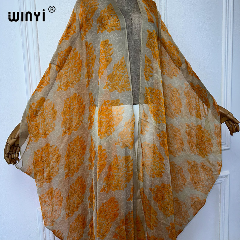 WINYI kimono maksi wanita, pak - Cover Up Kaftan ulasan dan harga
