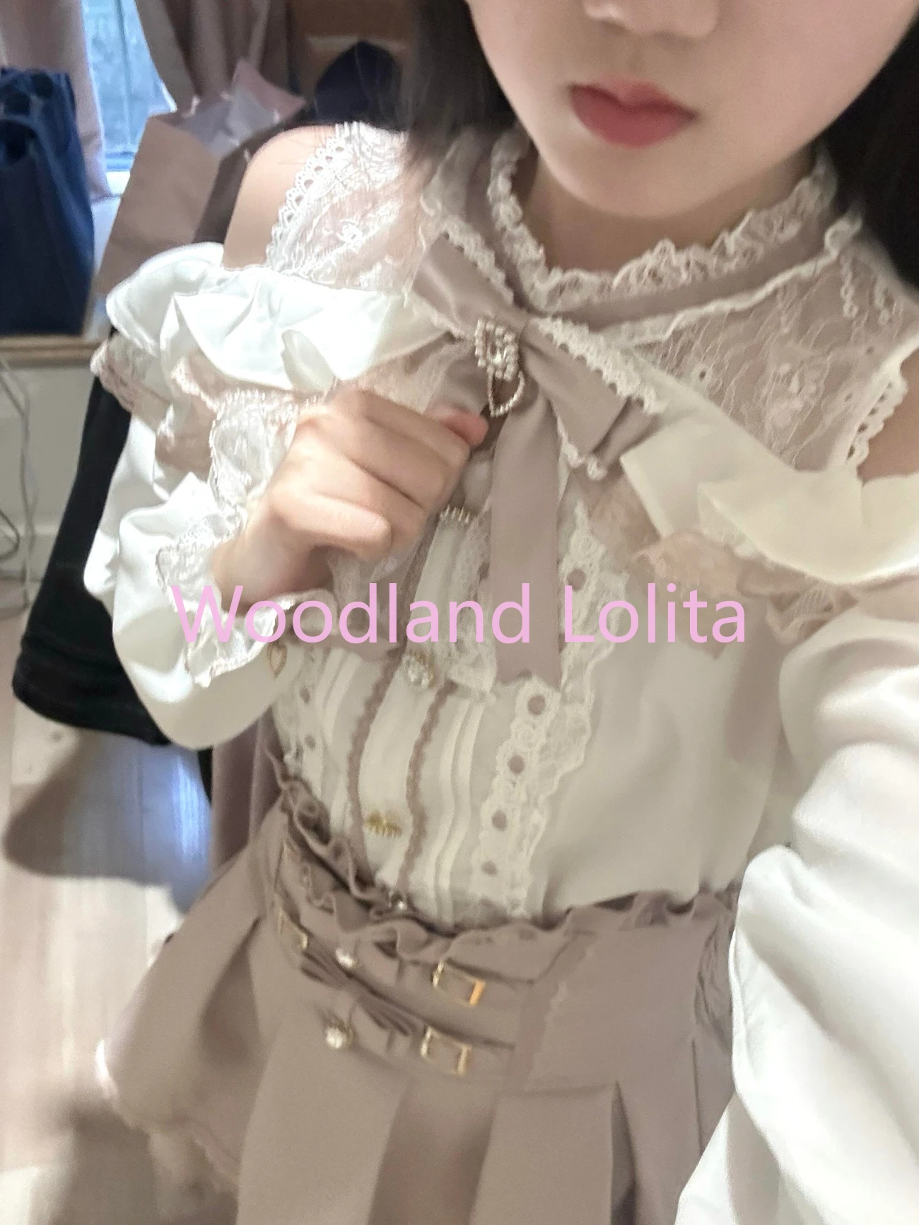 Set Rok Pendek Kawaii Jepang 2 - Blouse Off Shoulder ulasan dan harga