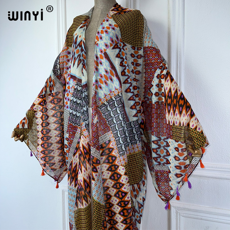 WINYI Pakaian Musim Panas Kimo - Cover Up Kaftan ulasan dan harga